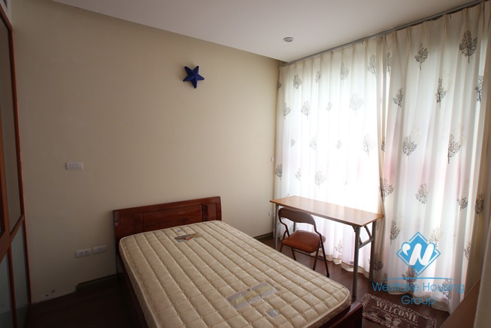 Lake view apartment with nice design for rent in Tay Ho area, Ha Noi